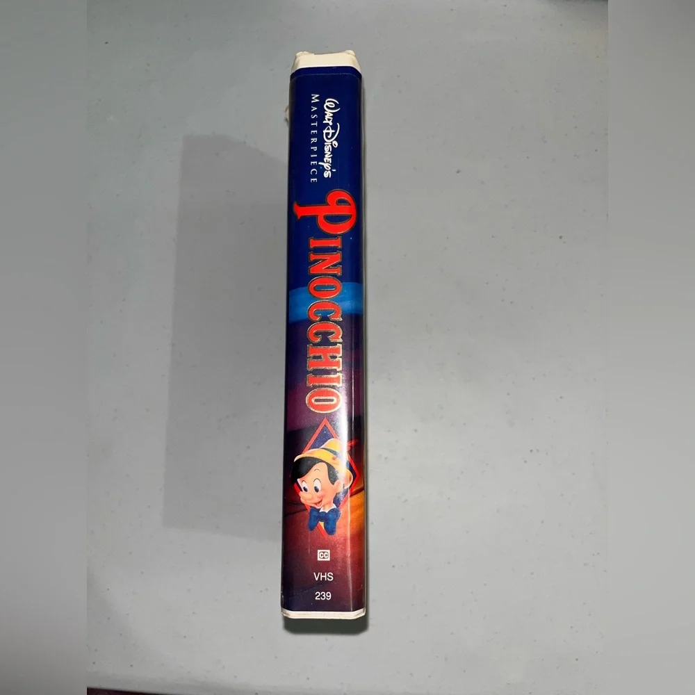 Disney’s Masterpiece Pinocchio 239 VHS Movie